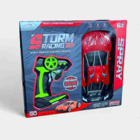 Storm Racing Spray Remote Control Car for Kids – High-Speed RC Vehicle with Controller | Age 6+
