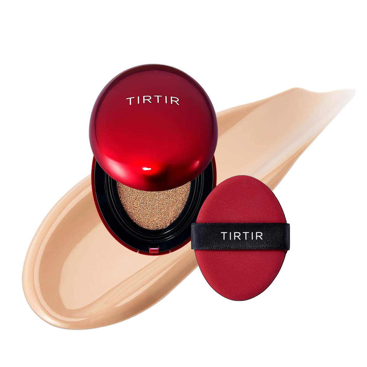 TIRTIR Mask Fit Red Cushion Foundation - Long-Lasting, High-Coverage K-Beauty Cushion