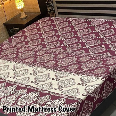 Waterproof King Size Mattress Cover – Terry Cotton, Elastic Fitted | Premium Export Quality