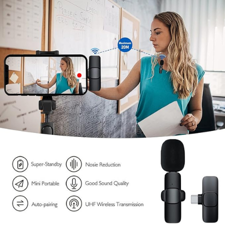 K9 Duel (2 in 1) Wireless Microphone Plug n Play
