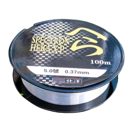 Spectron Hera X-P Fishing Line – High-Performance Monofilament Line - , including 0.14mm (0.8), 0.37mm (5.0), and 0.50mm (8.0)