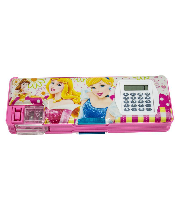 Cute & Functional Cartoon Pencil Boxes | Multi-Compartment with Sharpener for Kids & Students