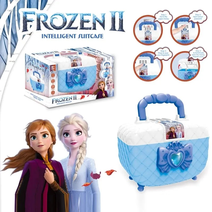 Disney Frozen II Intelligent Suitcase - Kids Money Bank Toy