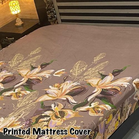 Waterproof King Size Mattress Cover – Terry Cotton, Elastic Fitted | Premium Export Quality