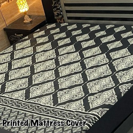 Waterproof King Size Mattress Cover – Terry Cotton, Elastic Fitted | Premium Export Quality