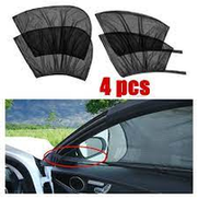 Black Mesh Car Window Sunshades for Front Side Windows