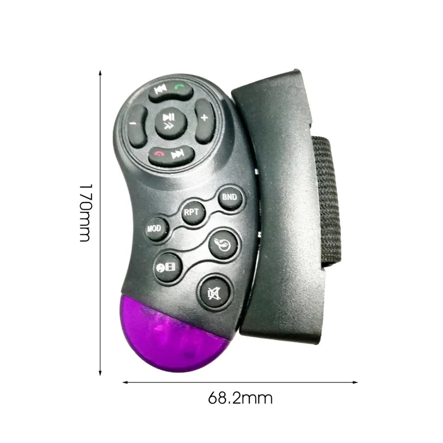 Universal Wireless Steering Wheel Remote Control for Car Multimedia Systems