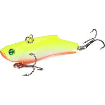 Vibrant Vibe Fishing Lure – Sinking Crankbait with Dual Treble Hooks for Bass, Walleye, and Predator Fish