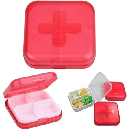 Portable First Aid Storage Box – Compact Emergency Kit Container