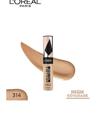 L'Oréal Paris Infallible Full Wear Concealer - Waterproof, Full Coverage & Long-Lasting Makeup"