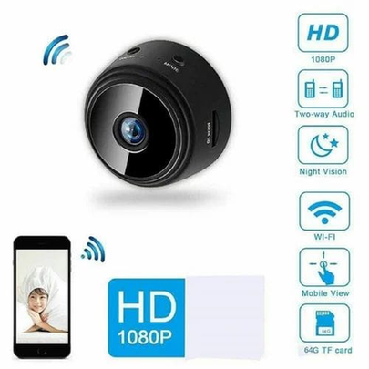 A9 Mini WiFi Camera - Wireless HD Surveillance with Wide Angle