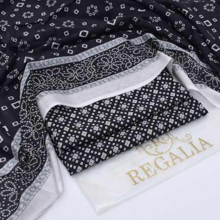 Premium Printed Lawn Set with Trouser & Dupatta – REGALIA Festive Edition 2025.
