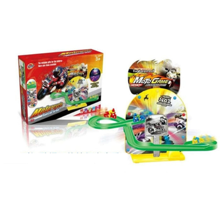 High-Speed Moto Racing Track Toy Set for Kids – Electric Motorcycle Loop Track with Lights & Action – DIY Adventure Game for Boys & Girls.