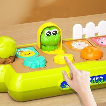 Happy Farm Hide Seek Pop-Up Toy - Educational Game for 18 Months+