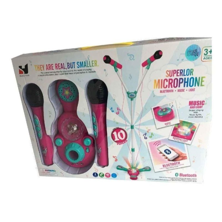 SUPERLOR Bluetooth Karaoke Microphone Set