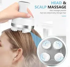 Rechargeable Electric Scalp Massager – Deep Head Massage for Hair Growth & Relaxation