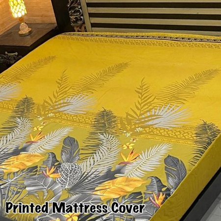 Waterproof King Size Mattress Cover – Terry Cotton, Elastic Fitted | Premium Export Quality