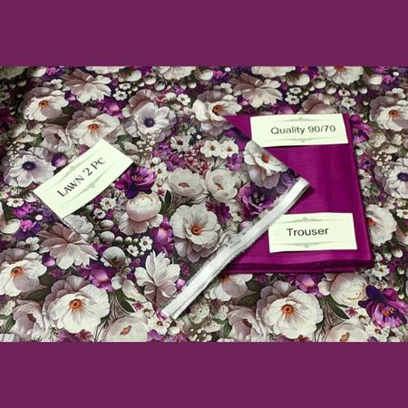 Bonanza Replica Digital Print Lawn Suit – Latest 2 Pc Summer Collection with Authentic Stamp and Soft Fabric.