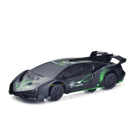 Wall Climbing Stunt Car – Black and Yellow Remote-Controlled Gravity Defying RC Car