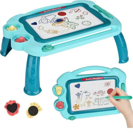 Multifunction Kids Drawing & Graffiti Board Table – Creative Learning Toy for 3+ Age