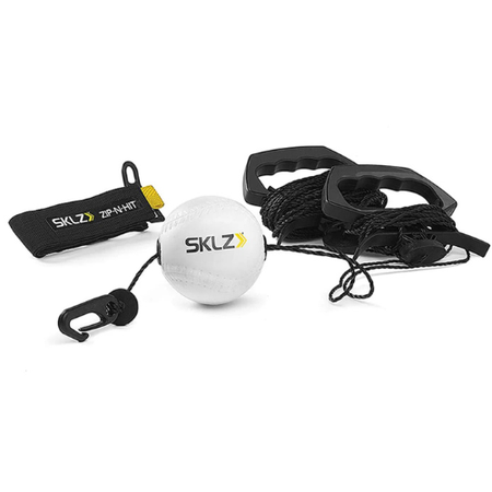 SKLZ Zip-N-Hit Pro Baseball Trainer – Portable Batting Practice Tool