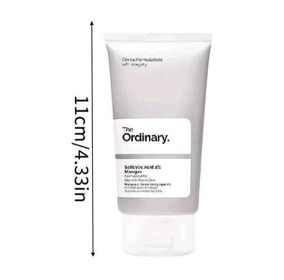 The Ordinary Salicylic Acid 2% Masque - Deep Cleansing Face Mask for Blemish-Prone Skin"