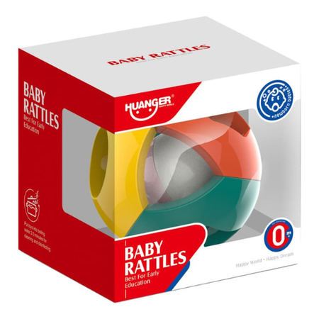 Colorful Baby Rattle Ball Toy Soft, Lightweight & Easy-to-Grip | Sensory Development Toy for Infants & Toddlers