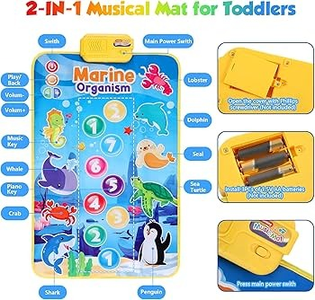 Baby Toddler Marine Organism Music Mat - Educational Playmat