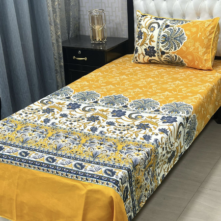 Perfect Single Bedding Set – 4Pc Crystal Cotton – Quality You Can Trust