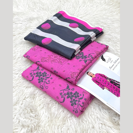 Breathable Lawn 3pc Suit by Feathers – Perfect for Summer