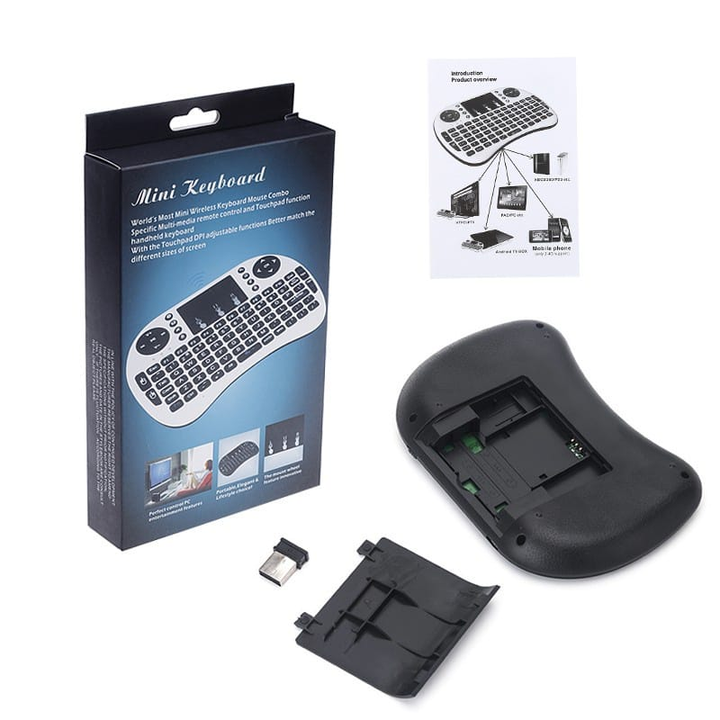 Smart Mini Wireless Keyboard & Touchpad Multi Media Remote Control